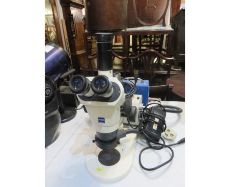 STEREO MICROSCOPE, a Zeiss Stemi 2000-C stereo microscope