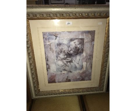 GILT FRAMED PRINT TENDERNESS