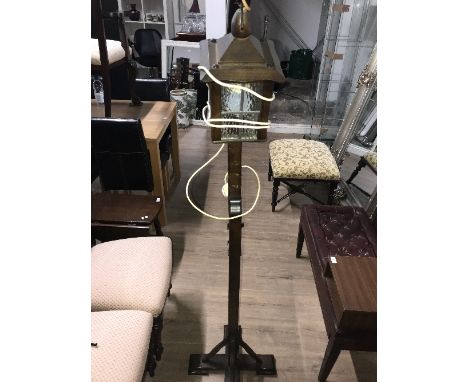 RISE AND FALL HALL LANTERN ON STAND