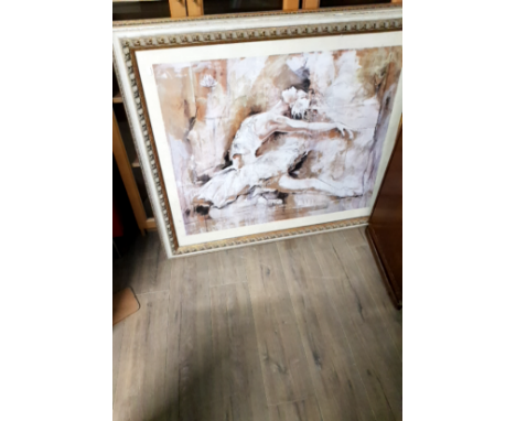 VERY LARGE BALLET DANCER PRINT