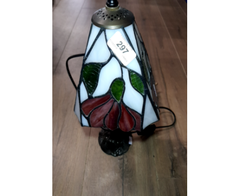 A TIFFANY STYLE LAMP