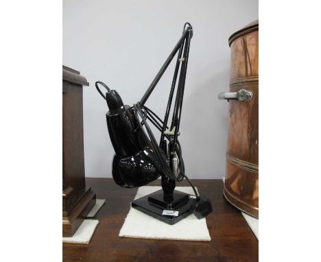 Herbert Terry of Redditch Angle Poise Lamp, in black.