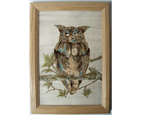 Andrew Hull for Cobridge, a framed ceramic tile, signed and dated 16.3.02 to the reverse. Height (including frame) approximat