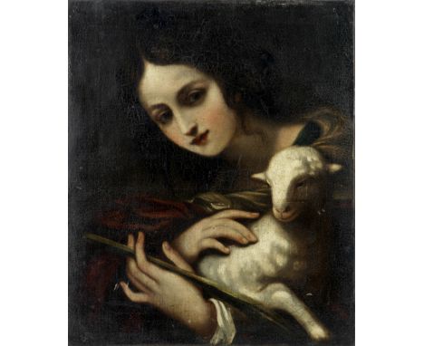 Manner of Francesco FuriniPortrait of Saint Agnes oil on canvas61.6 x 51.5cm (24 1/4 x 20 1/4in).unframedFor further informat