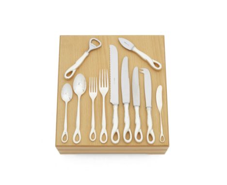 Elsa Peretti Padova Fork and Spoon Baby Set in Sterling Silver