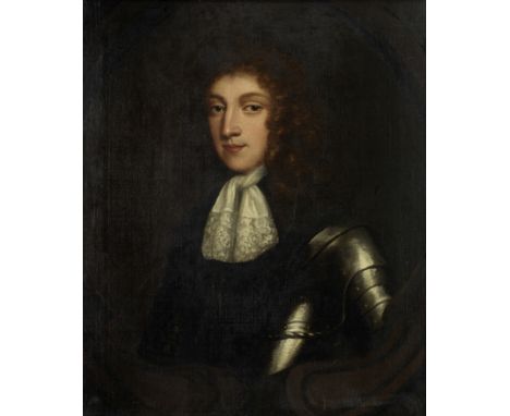 British School, 17th/18th CenturyPortrait of a gentleman half length in armour, believed to be Thomas, 4th Viscount Fitzwilli