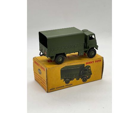 DINKY; boxed Army wagon 623