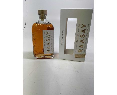 Isle of Raasay, Hebridean Single Malt Scotch Whisky, Limited Inaugural Release 2020, 52% ABV, cased and with all its original