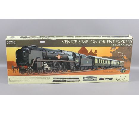 A boxed OO gauge model Orient Express electric train set.