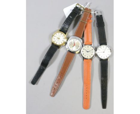 A collection of gentlemens Summit wristwatches to include automatic and manual wind models.