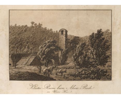 Sachsen-Anhalt - - Joh. Fr. Krieger. Das Alexis-Bad im Unter-Harz mit seinen Umgebungen. Magdeburg, Creutz, 1812. Mit gestoch