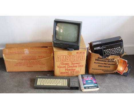A vintage boxed Amstrad and Vintage boxed Spectrum computer&nbsp;
