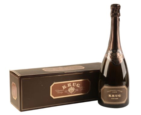 KRUG VINTAGE CHAMPAGNE 1979one 75cl bottle, boxed