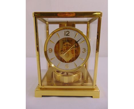 Jaeger LeCoultre Atmos clock of customary form