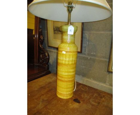 Stylish Decorated Wood Table Lamp with Shade