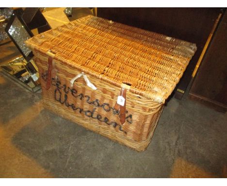 Stevensons Aberdeen Wicker Hamper, 74x56cm, 45cm h