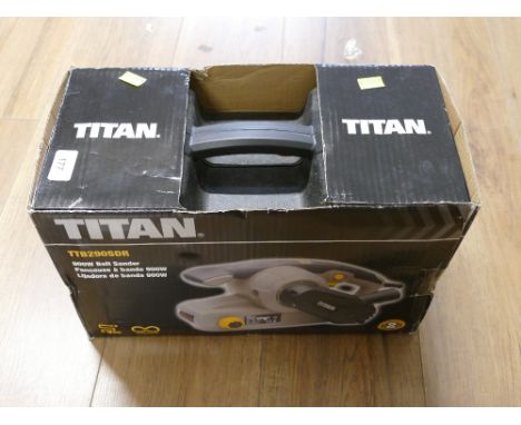 Titan Model TTB290SDR belt sander 