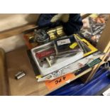 Mixed Lot: Various door fittings, model cars etc