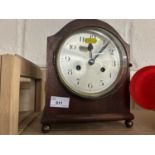 Early 20th Century dome topped mantel clock