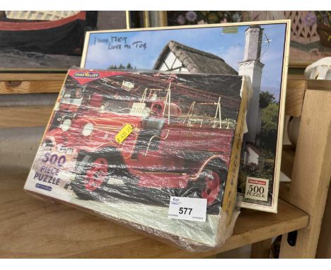 A Chad Valley jigsaw puzzle and one other