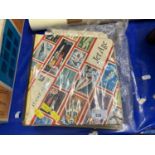 Junior stamp collection in album and loose