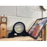 Mixed Lot: Mantel and wall clocks
