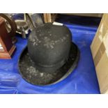 Vintage bowler hat by Dulcis
