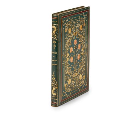 [Fine Binding] - Bridges, Robert Poems London: Basil Montagu Pickering, 1873. First edition, 8vo, finely bound by Zaehnsdorf 