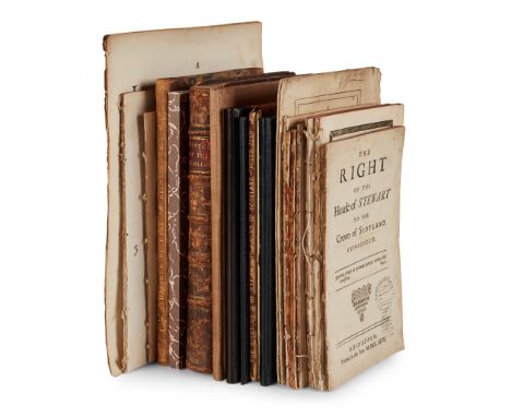 Jacobite Rising of 1745-46, 21 pamphlets (12 disbound) comprising Foster, James An Account of the Behaviour of the late Earl 