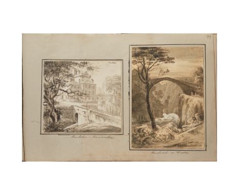 Skene, Sir James, of Rubislaw A collection of sketches, several seemingly produced in collaboration 420 sketches in a range o