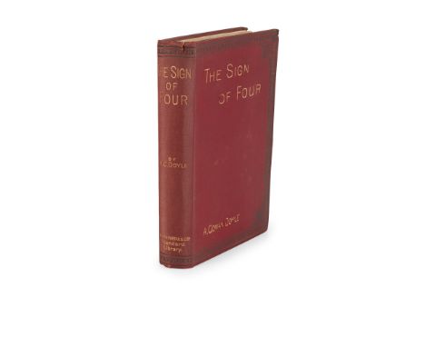 Detective Fiction - Doyle, A. Conan The Sign of Four London: Spencer Blackett, 1890. First separate edition in book form, sec