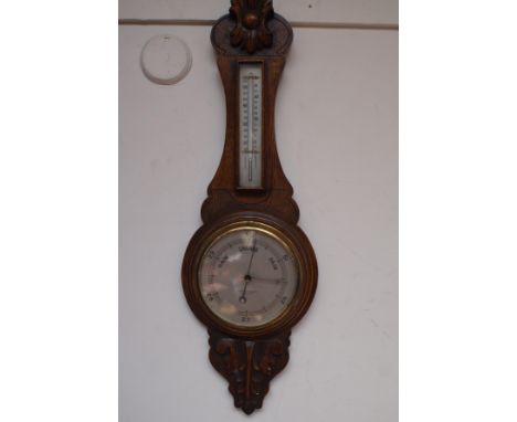 Early 20th century barometer/thermometer, Fattorini &amp; Sons ltd 