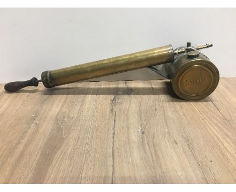 VINTAGE BRASS BUG SPRAYER BY HAWTHORN