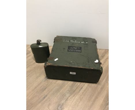 AMMO BOX & FLASK