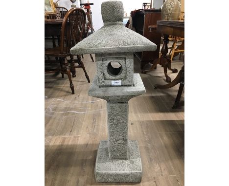 CHINESE TEA LIGHT PAGODA 84CM H APPROXIMATELY