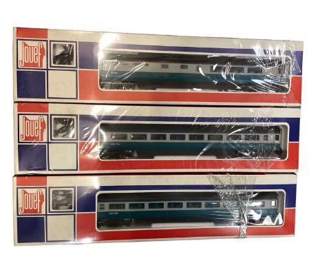 Railway selection of Jouef OO Gauge Inter City carriages, all boxed, some with original cellophane (29)