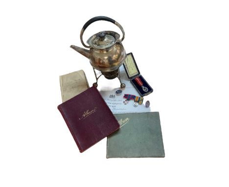First World War Nursing Interest - group of militaria miniature medals comprising Royal Red Cross medal, War and Victory meda