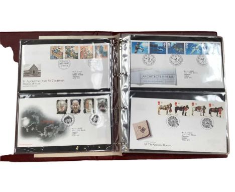 Stamps GB and World selection including First Day Covers, special handstamps, loose in packets album of cigarette and trade c