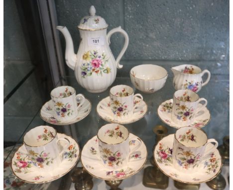 Royal Worcester - Roanoke tea service for 6 