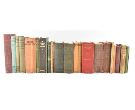Construction, carpentry &amp; architectural interest. A collection of late 19th &amp; early 20th century works. The lot to in
