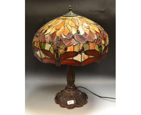 Lighting - a Tiffany-style lamp