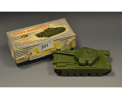 Dinky Supertoys - 651 Centurion Tank, striped box