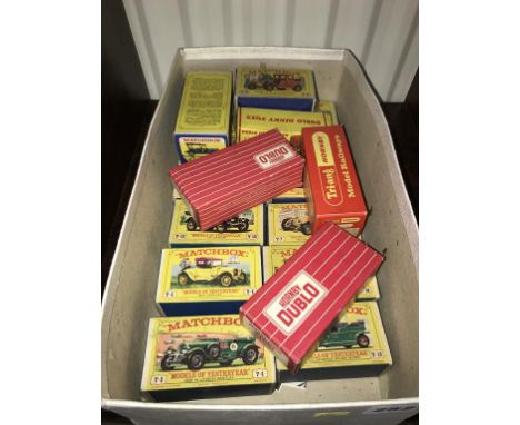 A collection of Hornby Dublo and Matchbox Die Cast etc.