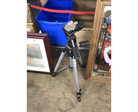 A Manfrotto tripod
