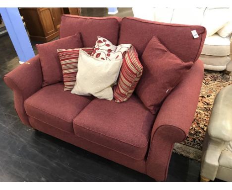 A two seater sofa