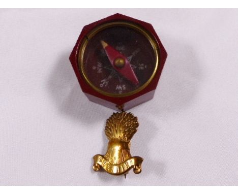 GUIDE BADGE AND COMPASS. Cheshire Guide badge and Pathfinder compass