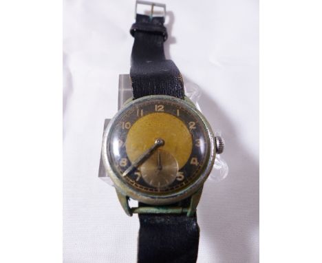 ZENITH WRISTWATCH. Antique Zenith Sporto, serial No 8483012 gents wristwatch with subsidiary seconds hand