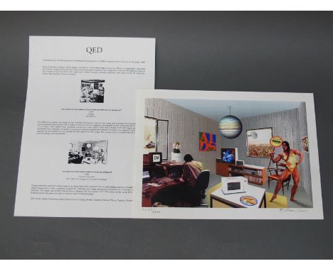 AFTER RICHARD HAMILTON (1922-2011) *ARR 'Just What is it That Makes Today's Homes so Different?' (1993), colour laser print, 