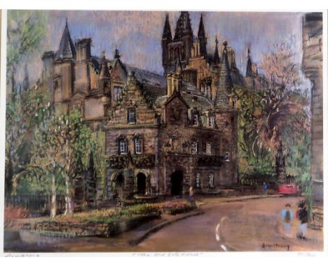 ANTHONY ARMSTRONG (SCOTTISH b.1935) THE OLD GATE HOUSE Print multiple, signed lower left, numbered 291/500, 28 x 37cm Togethe