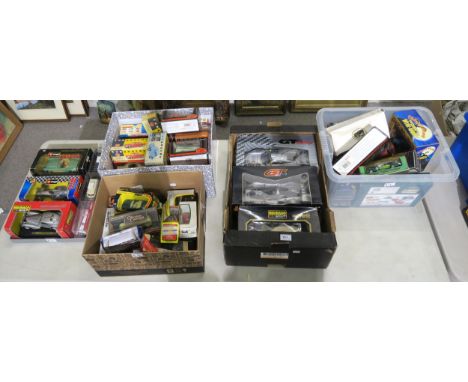 Automobile models with Burago, GT Racing, Vanguard, Corgi, Matchbox etc a quantity Condition Report:Available upon request